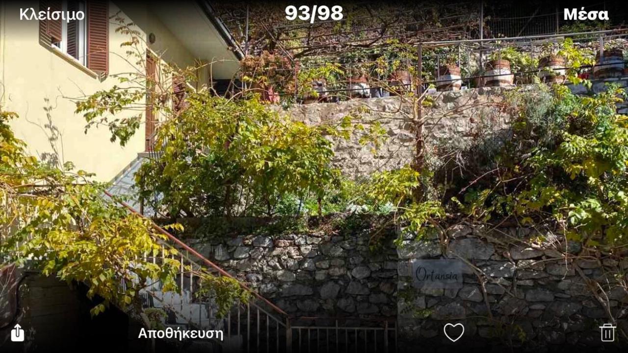 Appartamento Ortansia Dimitsana Esterno foto